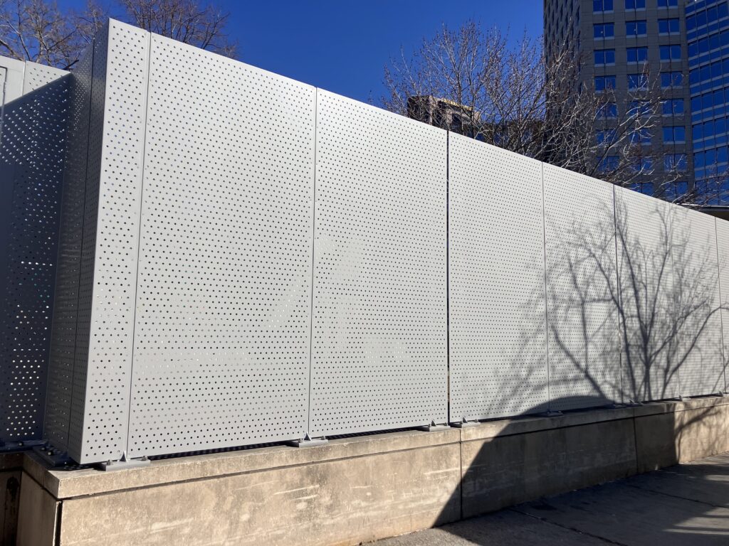 stellarcraft , nova, privacy screen, perforated fence, perforated screen, architectural 