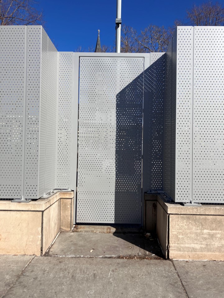 stellarcraft , nova, privacy screen, perforated fence, perforated screen, architectural 