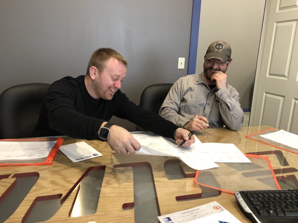 stellarcraft architectural project management at fabrication shop in minnesota