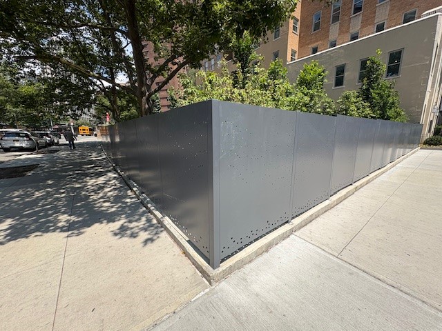 Read more about the article Perforated Decorative Fencing for 222 LES Tower Lofts