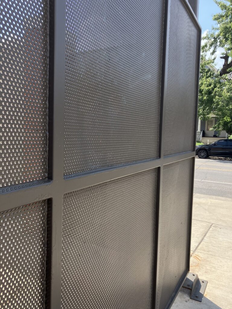 nova, nova privacy screen, perforated , perforated screen, privacy screen, metal screen, stellarcraft