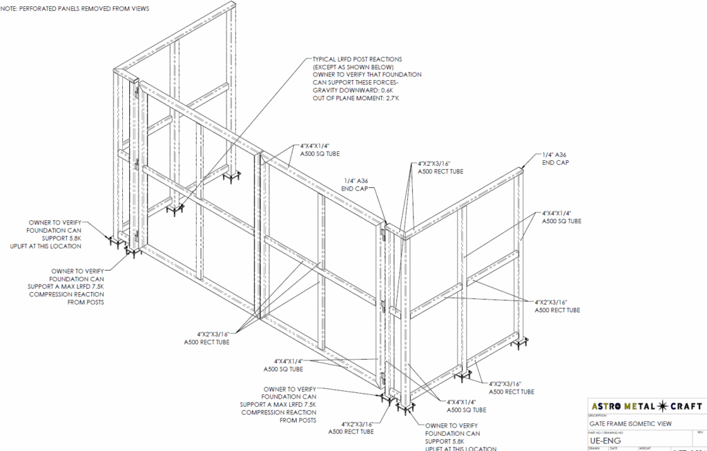 drawing, shop drawing, astro shop drawing, nova, nova privacy screen, stellarcraft