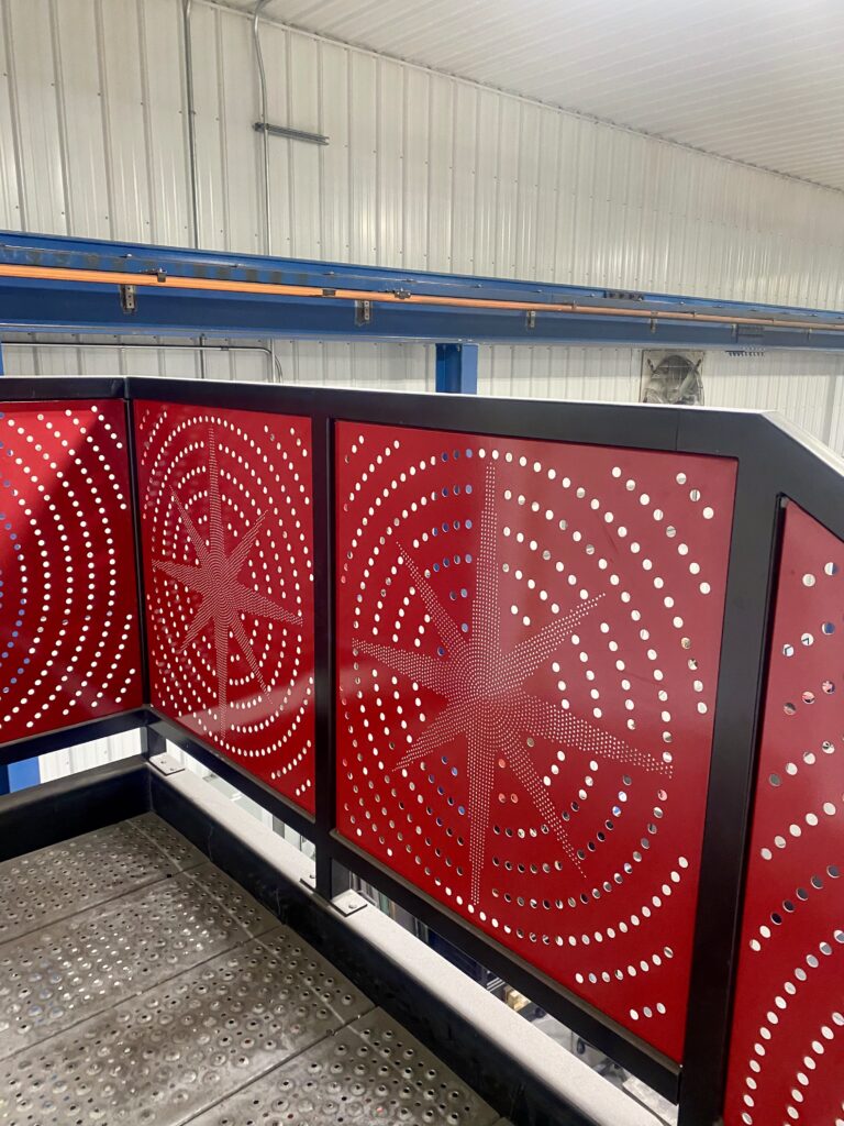 StellarCraft Galaxy perforated guardrail