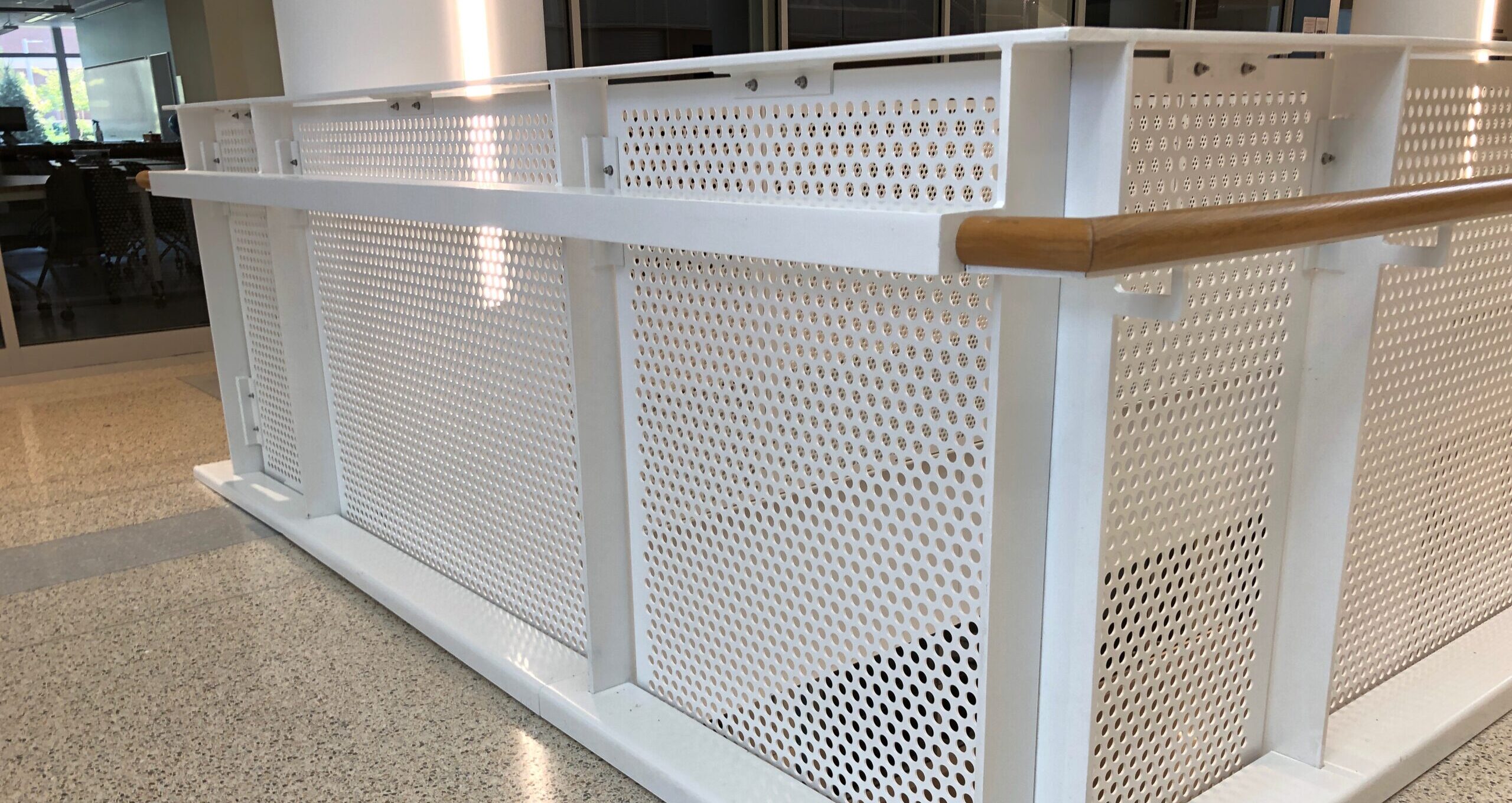 Read more about the article Commercial Perforated Metal Railings