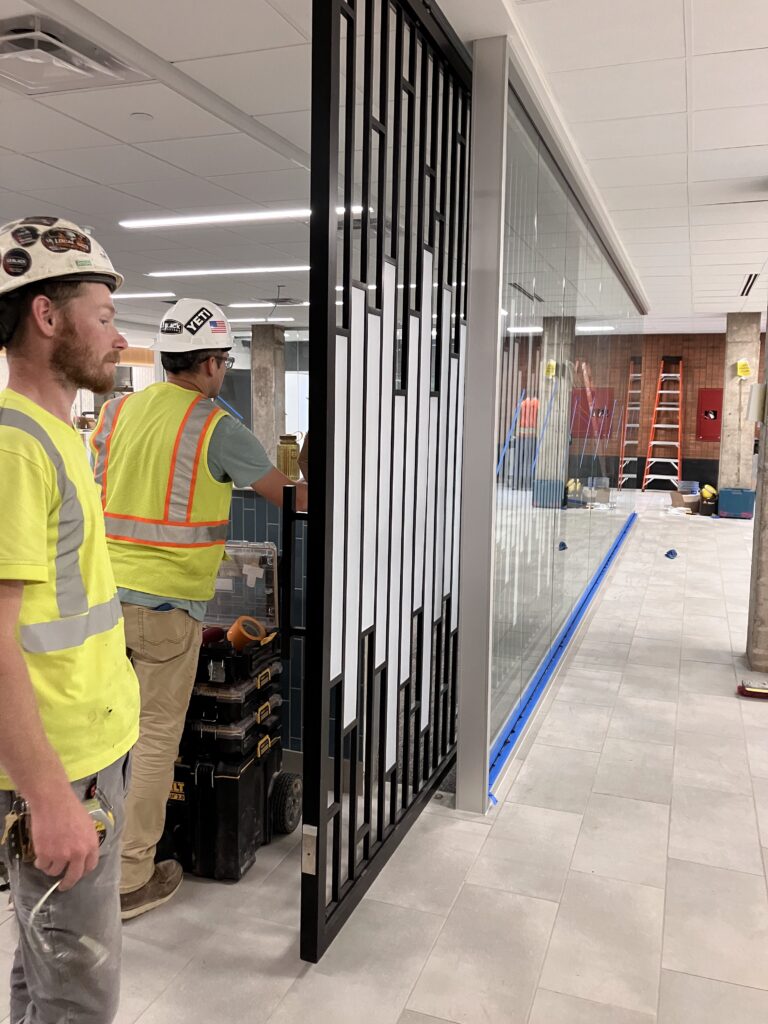 University of Minnesota gate installation