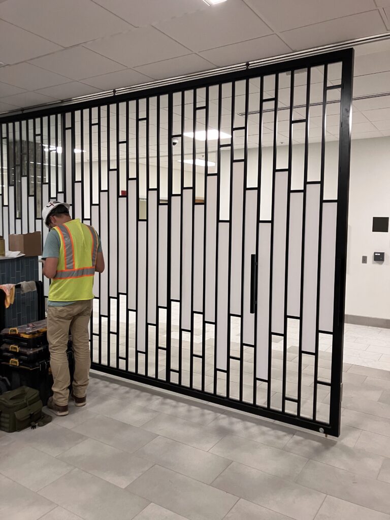University of Minnesota gate installation