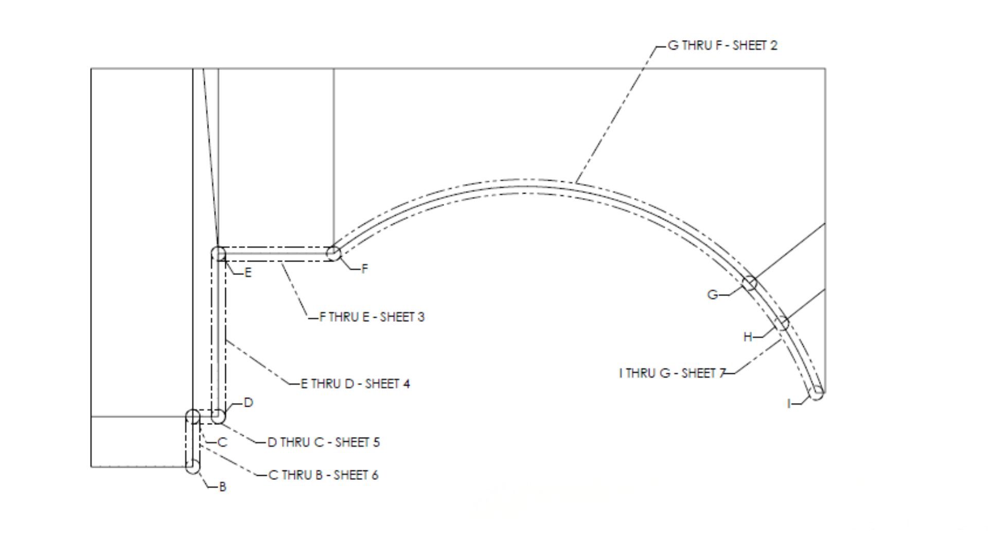 perforated metal fence panel arrangment