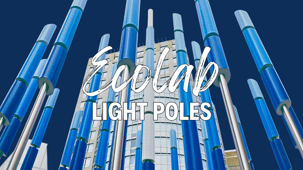 Custom Perforated Light poles
