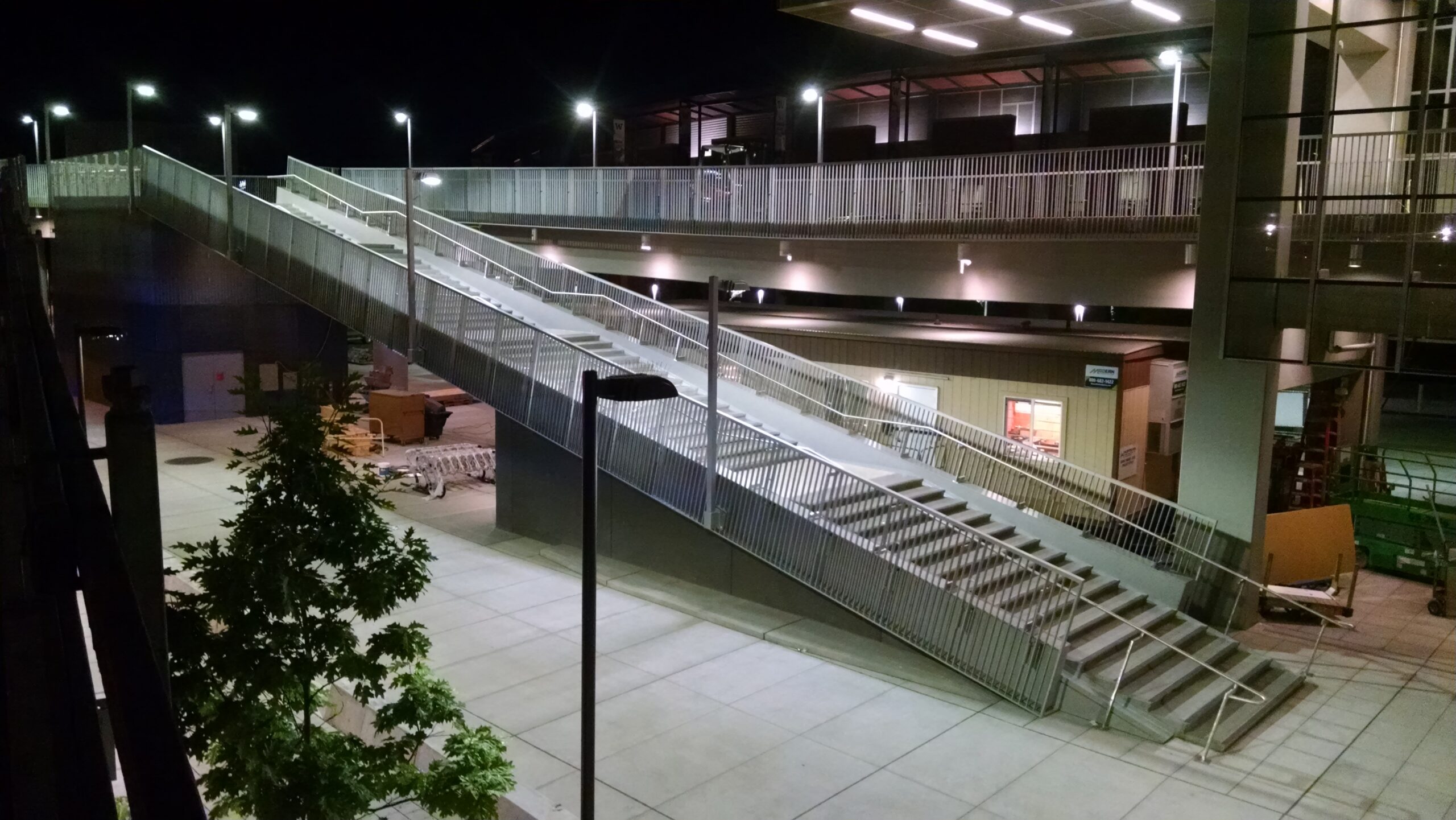 University of Washington Station Bridge Railings
