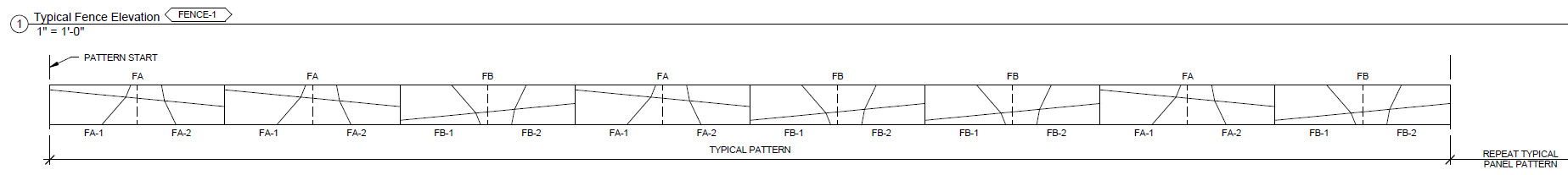 custom square perforated pattern shop drawing for metal fence panels