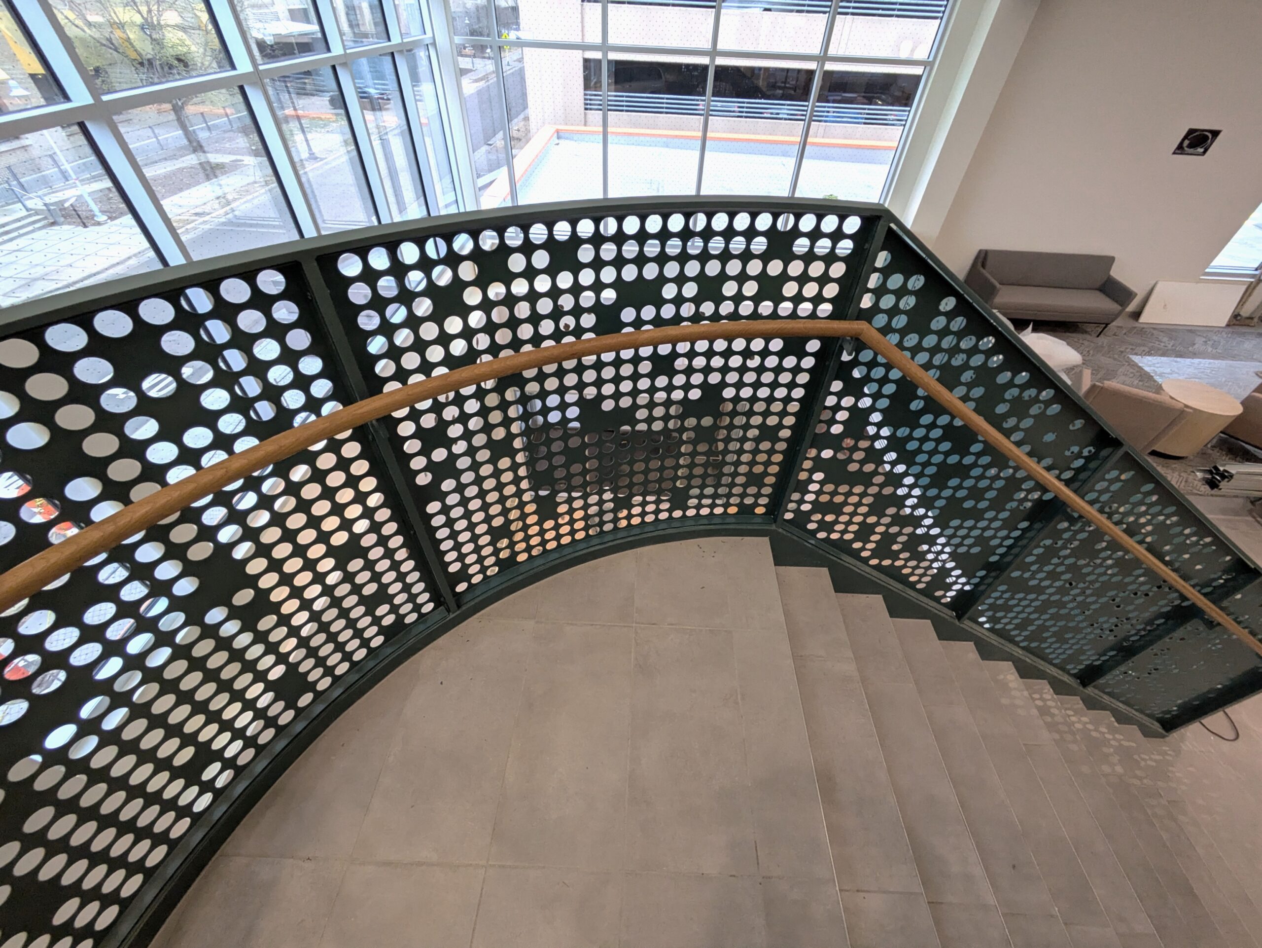 Read more about the article Commercial Perforated Metal Railings