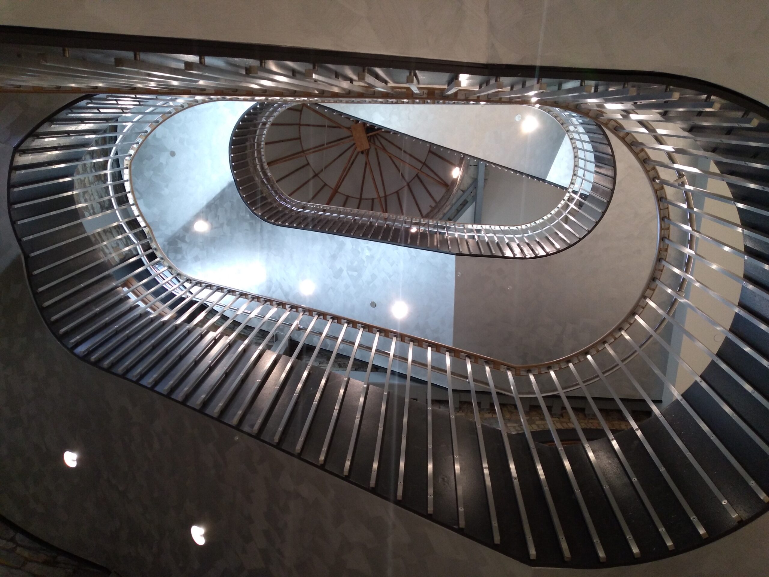 stainless steel staircase railing