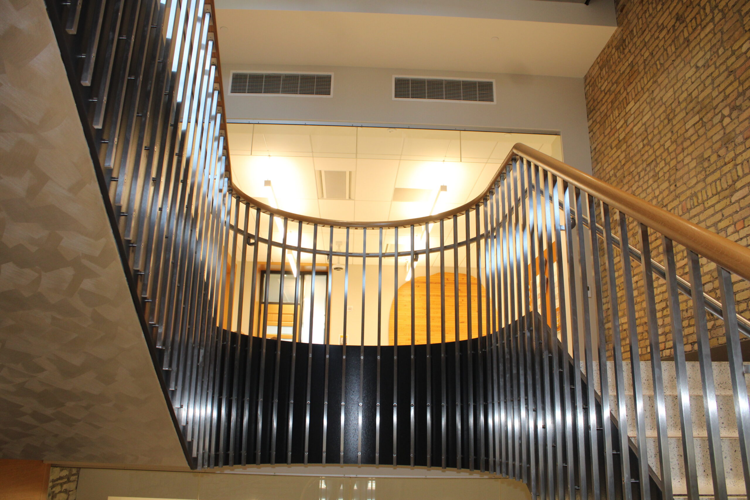 stainless steel staircase railing