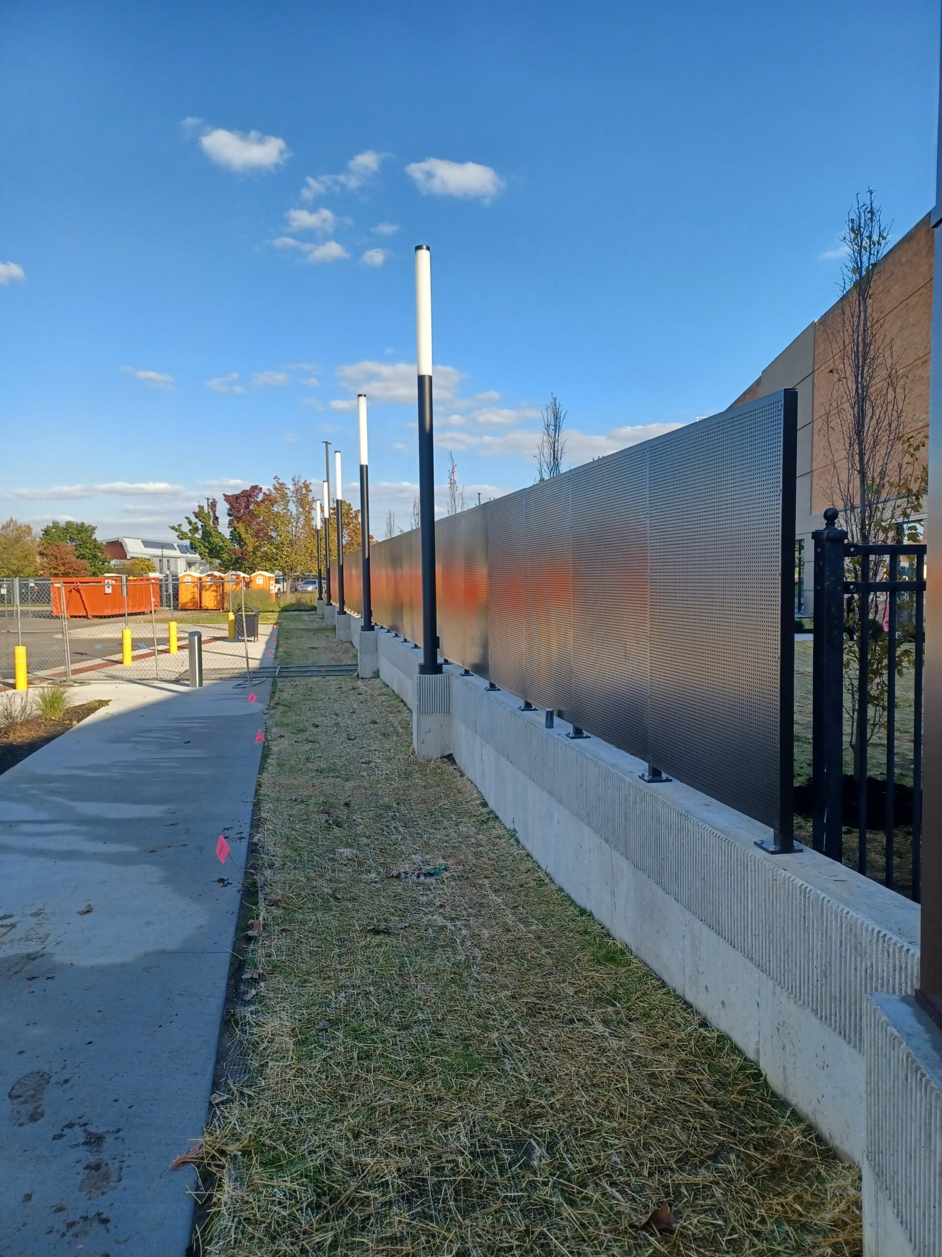 Aluminum Fence for Kalamazoo Crosstown Center 