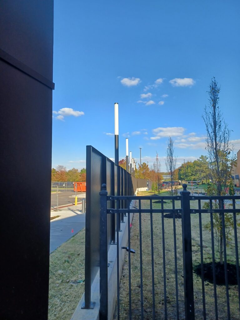 StellarCraft Nebula Perforated Aluminum Fence